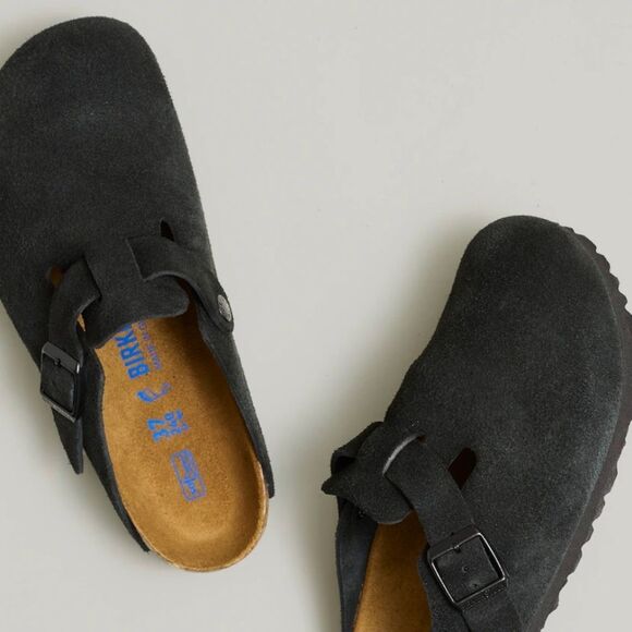 Birkenstock Shoes - NEW Birkenstock® Boston Suede Soft Footbed Clogs 38/7-7.5